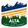 Alta Utah Wasatch Mountains Sticker – vinyl decal printed in the USA