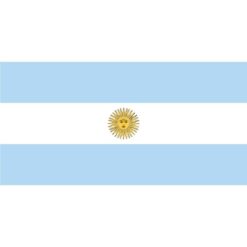 Argentina Flag Sticker – vinyl decal printed in the USA