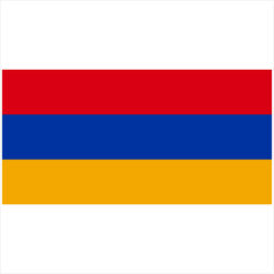 Armenia Flag Sticker – vinyl decal printed in the USA