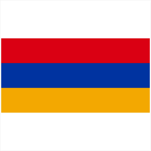 Armenia Flag Sticker – vinyl decal printed in the USA