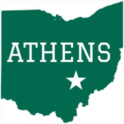 Athens Ohio Sticker – vinyl decal printed in the USA