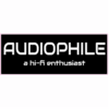 Audiophile A Hi Fi Enthusiast Sticker – vinyl decal printed in the USA
