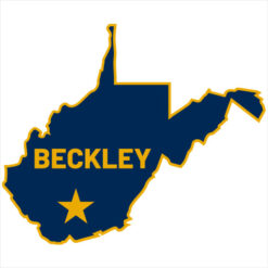 Beckley West Virginia Sticker – vinyl decal printed in the USA