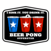 Beer Pong Superstar Sticker – vinyl decal printed in the USA