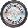 Bentonville Mountain Biking Capital Sticker – vinyl decal printed in the USA