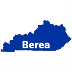 Berea Kentucky Sticker – vinyl decal printed in the USA