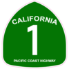 California Pac Coast Highway Sticker – vinyl decal printed in the USA