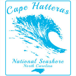 Cape Hatteras National Seashore Sticker – vinyl decal printed in the USA