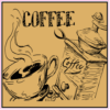 Coffee Sticker – vinyl decal printed in the USA