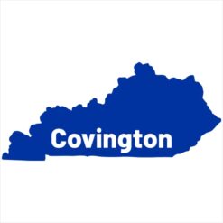 Covington Kentucky Sticker – vinyl decal printed in the USA