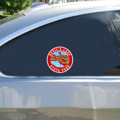Devil's Lake State Park Car Sticker shown on a vehicle rear window