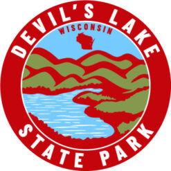 Devil's Lake State Park Sticker – vinyl decal printed in the USA