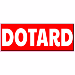 Dotard Bumper Sticker – vinyl decal printed in the USA