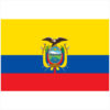 Ecuador Flag Sticker – vinyl decal printed in the USA
