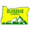 Eugene Oregon State Shaped Sticker – vinyl decal printed in the USA