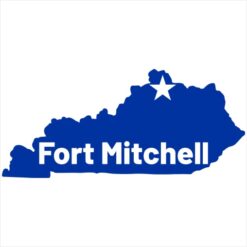 Fort Mitchell Kentucky Sticker – vinyl decal printed in the USA