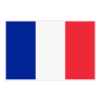 France Flag Sticker – vinyl decal printed in the USA