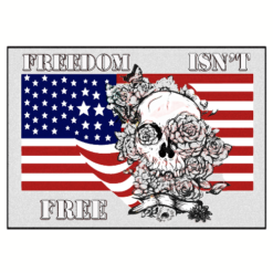 Freedom Isn't Free Sticker – vinyl decal printed in the USA