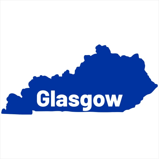 Glasgow Kentucky Sticker – vinyl decal printed in the USA