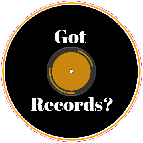 Got Records Circle Sticker – vinyl decal printed in the USA