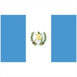 Guatemala Flag Sticker – vinyl decal printed in the USA