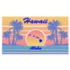Hawaii Aloha Retro Beach Sticker – vinyl decal printed in the USA