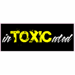 Intoxicated Beer Cooler Sticker – vinyl decal printed in the USA