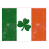 Irish Flag Distressed Sticker – vinyl decal printed in the USA