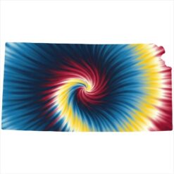Kansas Tie Dye State Sticker – vinyl decal printed in the USA