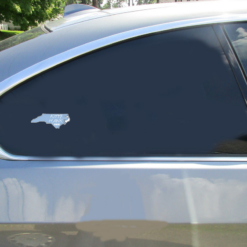 Kitty Hawk OBX Car Sticker shown on a vehicle rear window