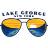 Lake George New York Sticker – vinyl decal printed in the USA