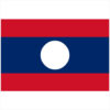 Laos Flag Sticker – vinyl decal printed in the USA