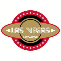 Las Vegas Nevada Retro Sticker – vinyl decal printed in the USA