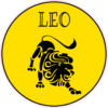 Leo Lion Zodiac Sign Sticker – vinyl decal printed in the USA