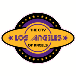 Los Angeles City Of Angels Sticker – vinyl decal printed in the USA