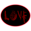 Love Guns Sticker – vinyl decal printed in the USA