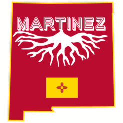 Martinez New Mexico Family Roots Sticker – vinyl decal printed in the USA