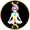 Meditation Chakras Sticker – vinyl decal printed in the USA
