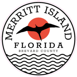 Merritt Island Florida Sticker – vinyl decal printed in the USA