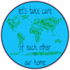 Mother Earth Home Sticker – vinyl decal printed in the USA