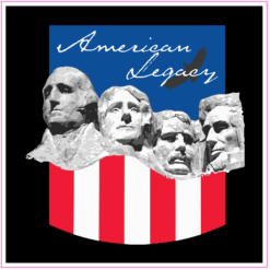 Mount Rushmore American Legacy Sticker – vinyl decal printed in the USA