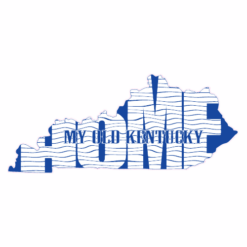 My Old Kentucky Home State Sticker – vinyl decal printed in the USA
