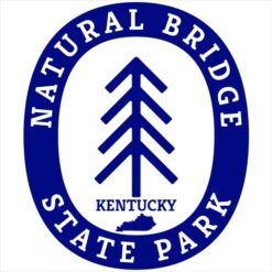Natural Bridge State Park Sticker – vinyl decal printed in the USA
