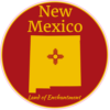 New Mexico Land Of Enchantment Sticker – vinyl decal printed in the USA