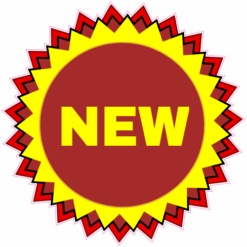 New Product Sticker – vinyl decal printed in the USA