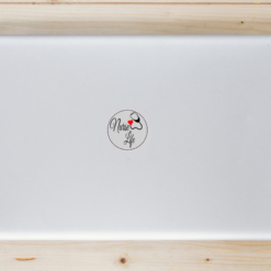 Nurse Life Laptop Sticker shown on a laptop lid