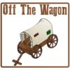 Off The Wagon Sticker – vinyl decal printed in the USA