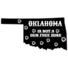 Oklahoma Is Not A Gun Free Zone Sticker – vinyl decal printed in the USA