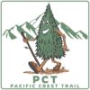 Pacific Crest Trail Sticker – vinyl decal printed in the USA
