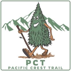 Pacific Crest Trail Sticker – vinyl decal printed in the USA